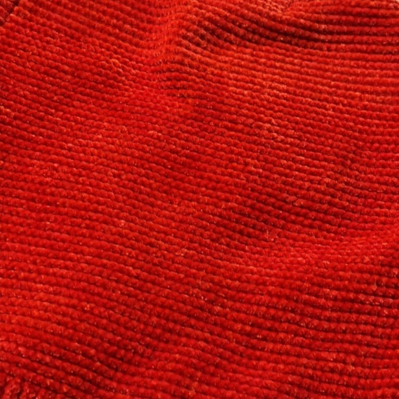 Tommy Bahama Toddler Girl’s Bright Red Soft Chenille Sweater Size 4T - Picture 7 of 8